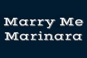 Marry Me Marinara